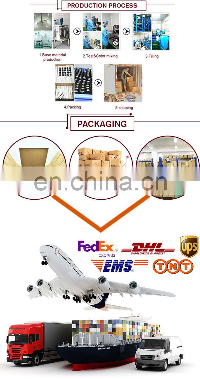 RONIKI Wholesale Soak Off Uv Gel Nail Polish 7.3ml Black Bottle Nail Paint