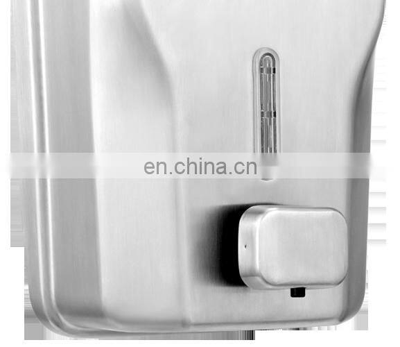New original design wall mounted 304 stainless steel liquid soap dispenser