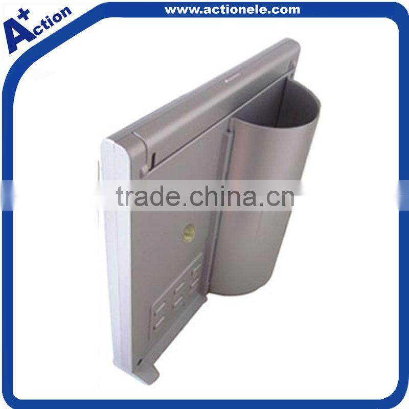 pen holder and photo frame digital desk clock