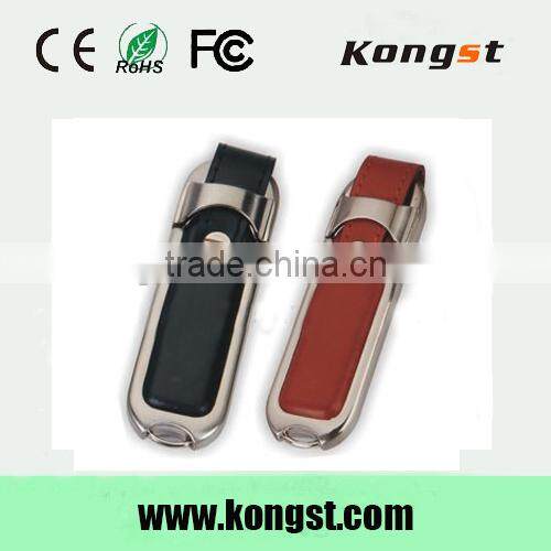 Competive price high speed usb flash leather,custom leather usb,leather cover usb