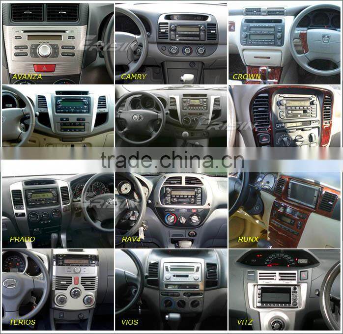 Erisin ES7603M 7" Car Audio DVD GPS Navigation System for Vitz Hilux