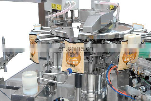 Rotary Pick Fill Seal Packaging Machine For Premade Bag