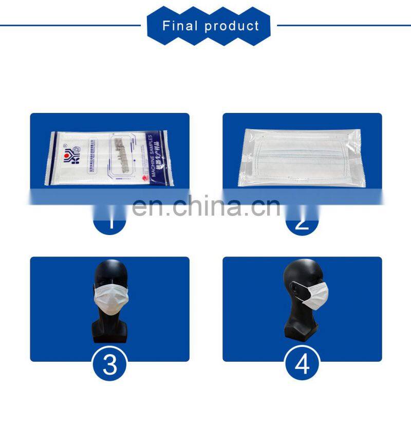 Automatic Medical Mask Production Line With Packaging Function