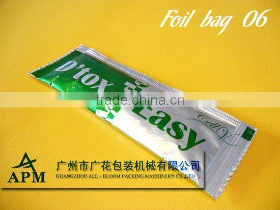 7 foil bag packing samples