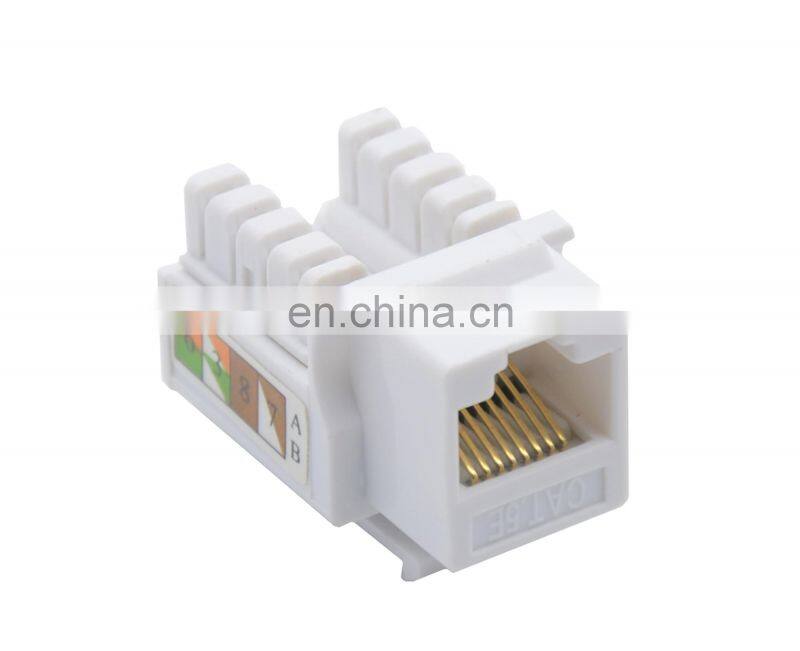 MT-5102 Krone rj45 cat6 keystone jack with Krone IDC