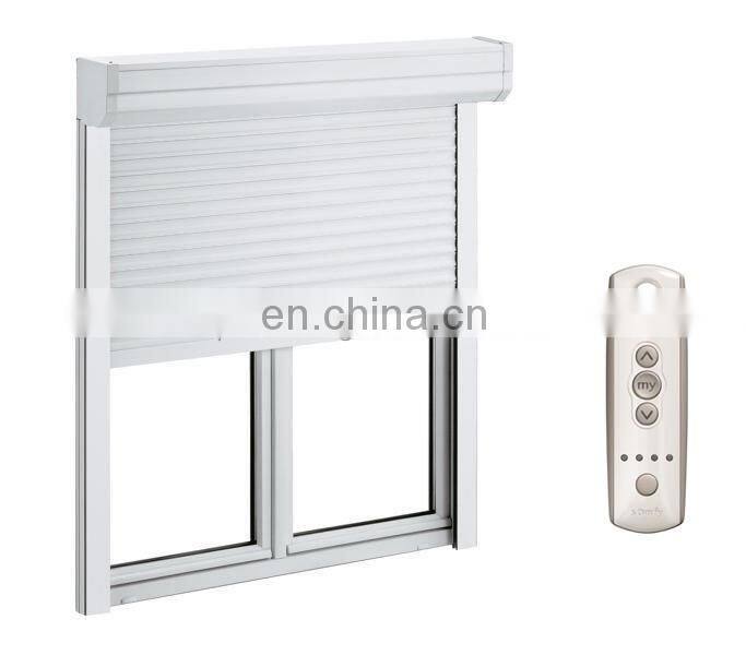Aluminum alloy roller door electric roll up shutter to ceiling windows