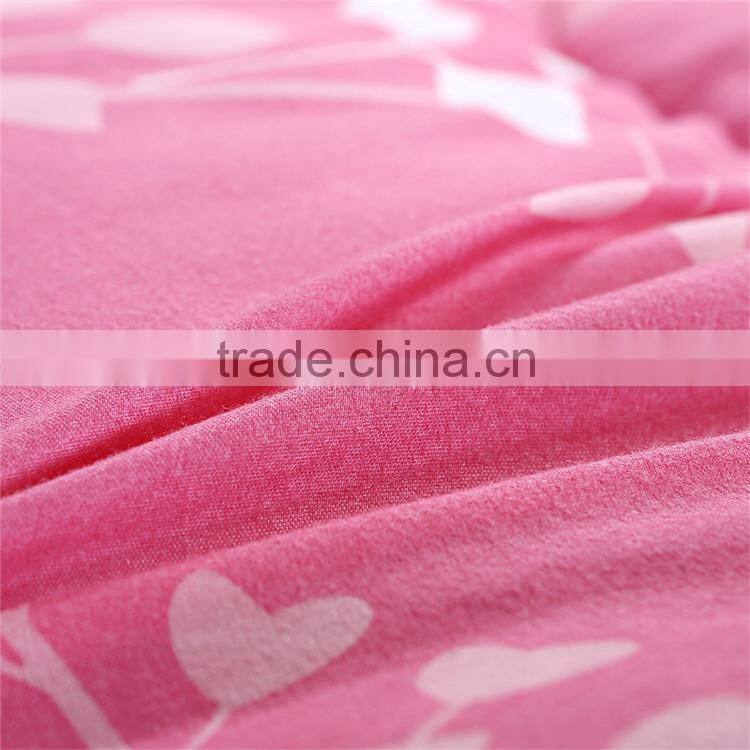 most popular China manufacturer polyester luxury quilt goose down comforter printed quilt