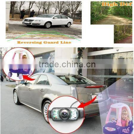 New 170 wide angle CMOS Rear View Car Camera Waterproof,Parking guide line, infrared night vision Back View Reverse Camera