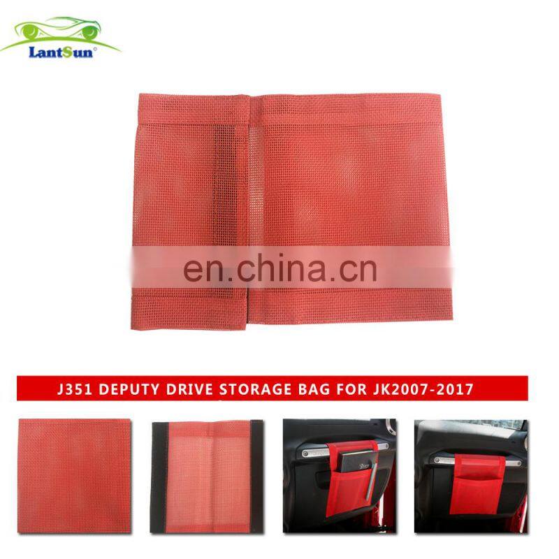 J351 red nylon foldable storage bag for jeep jk parts lantsun
