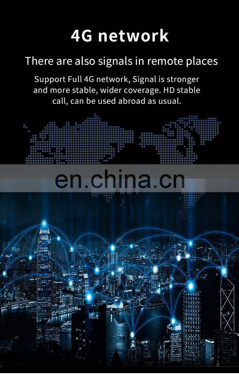 4G Video call elderly smart wristwatch, SOS anti-lost emergency alarm with heart rate remote monitor pedometer camera smartwatch