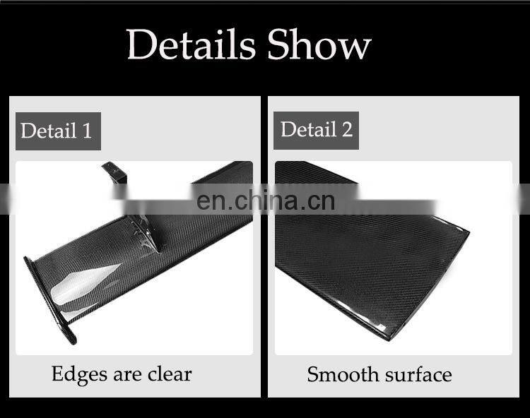 Runde Advanced Carbon Fiber Rear Spoiler For Bmw F80 F82 M3 M4 GTS Style Carbon Fiber 2014-2019 Car Rear Wing