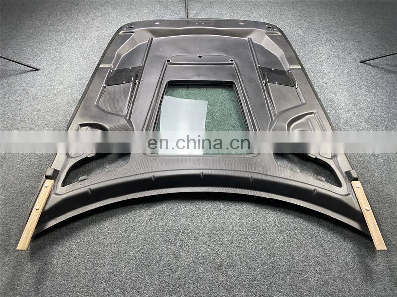 Runde IMP Style Hood For Mercedes-Benz AMG GT Upgrade IMP Style Top Quality Carbon Fiber Transparent Engine Cover