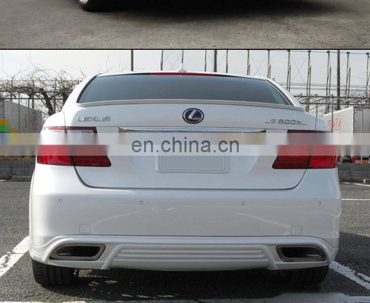Runde ABS Material Old Lexus Upgrade LS600 Style Body Kit For 2006-2012 Lexus LS460 Front Lip Rear Lip Side Skirt