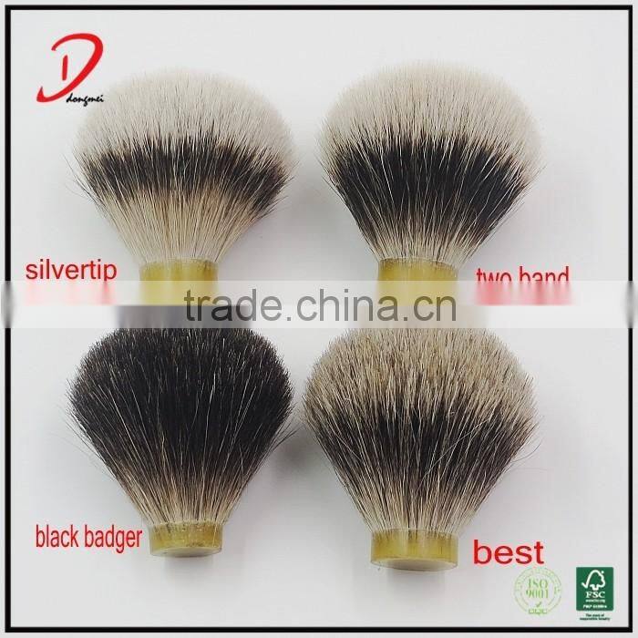 2016 high quality metal handle shaving brush,customized badger hair knots shaving brush
