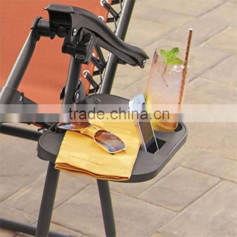 Over Size Zero Gravity Chiar with Cup Holder for Patio Outdoor Garden