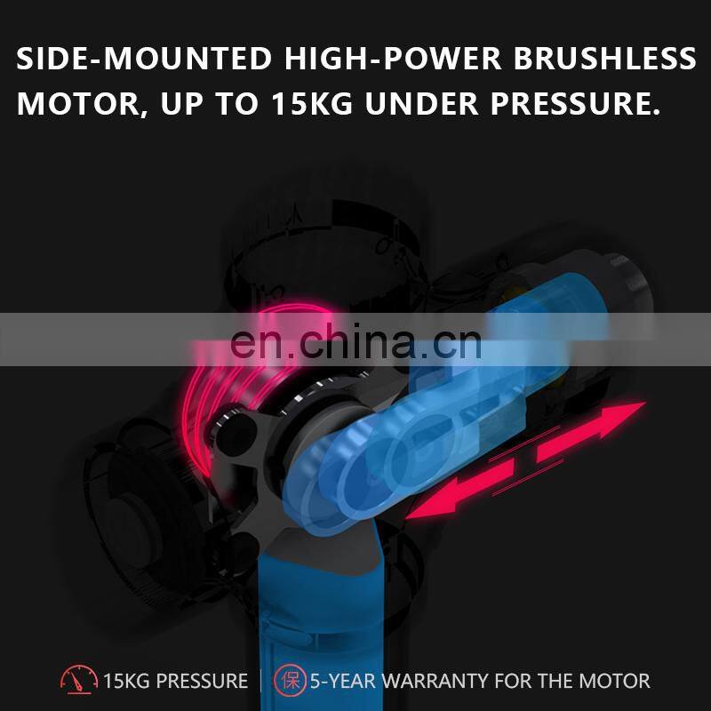 2020 Booster A2 new coming brushless Massage Gun Fascia Massager Deep Percussion Muscle Gun