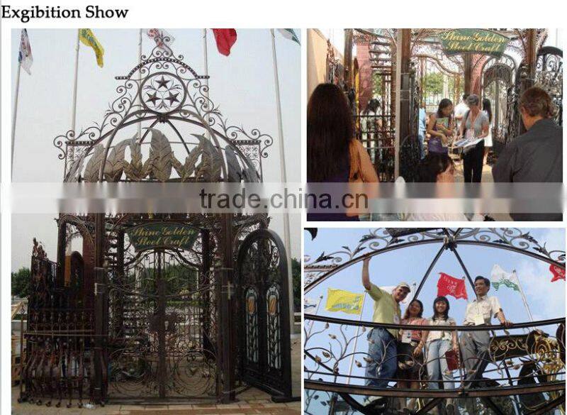 Elegant Europe Railing Pillar Staircase