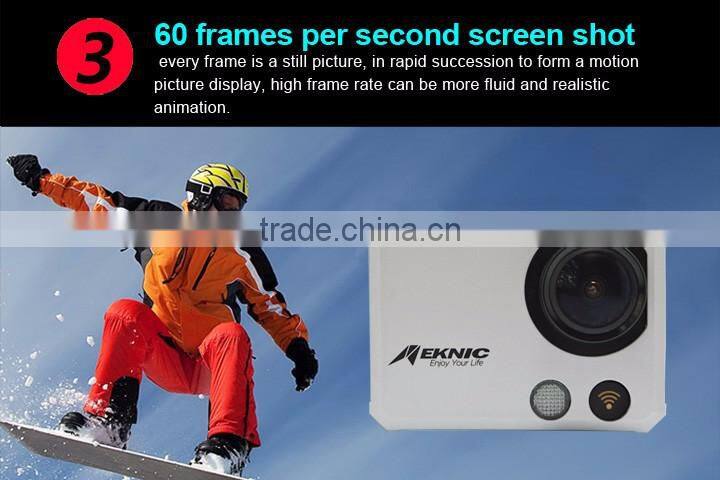 170 Degree Wide Lens 50m waterproof 4k wifi Action Camera