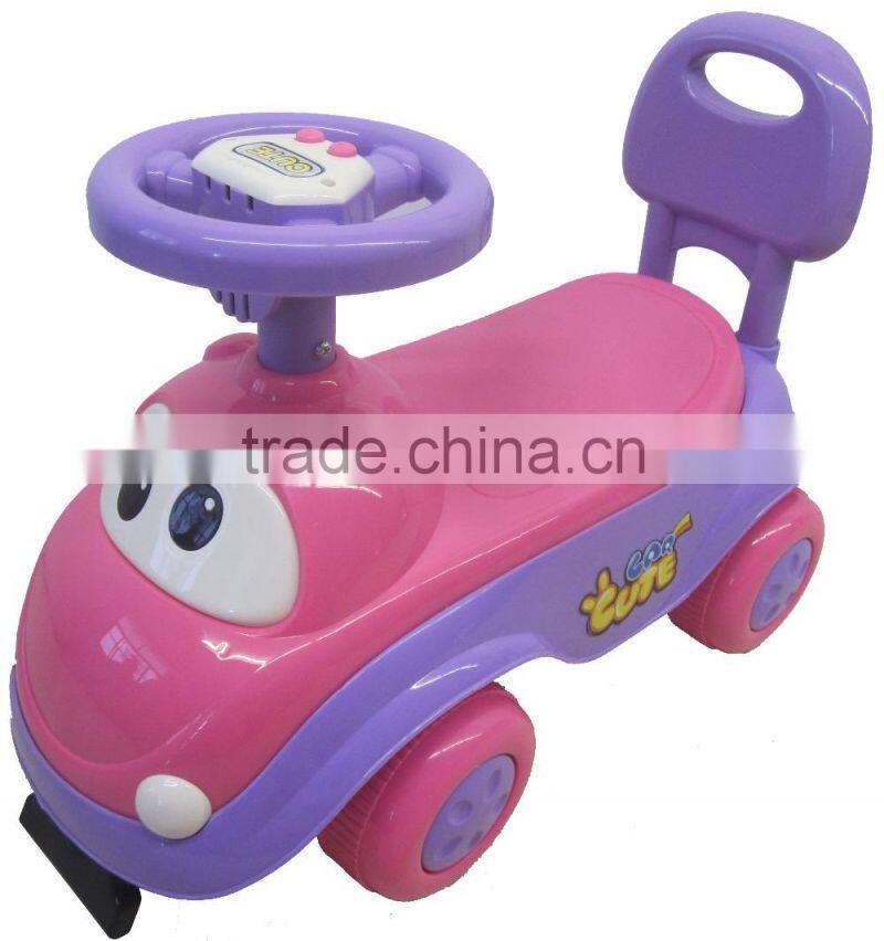 Hor Sale Music Kids or Baby Plastic Toy Ride On Car HZ8A216