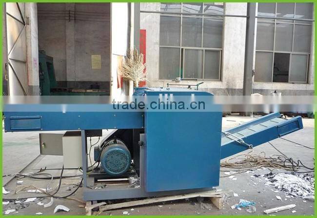 Labor saving Waste cloth cutting/crushing/shredding machine