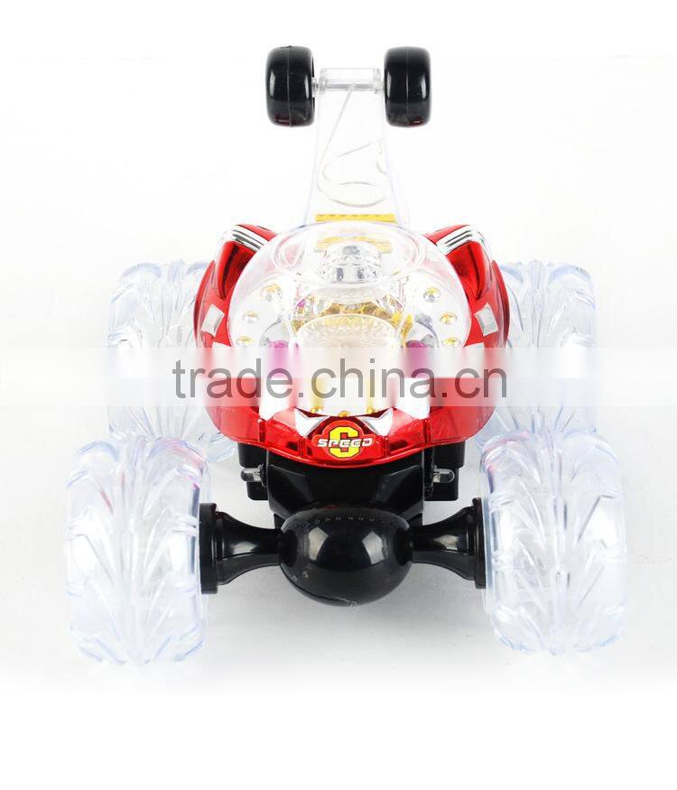 rc stunt car LED light wheels remote control rc car