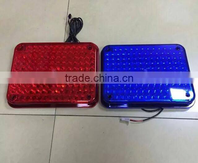 Amber Blue Red LED Big Grille Vehicle Square Warning Light For Vehicle HG-250