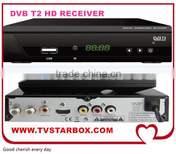 factory manufacture dvb t2 smart tv box dvb t2 satellite receiver