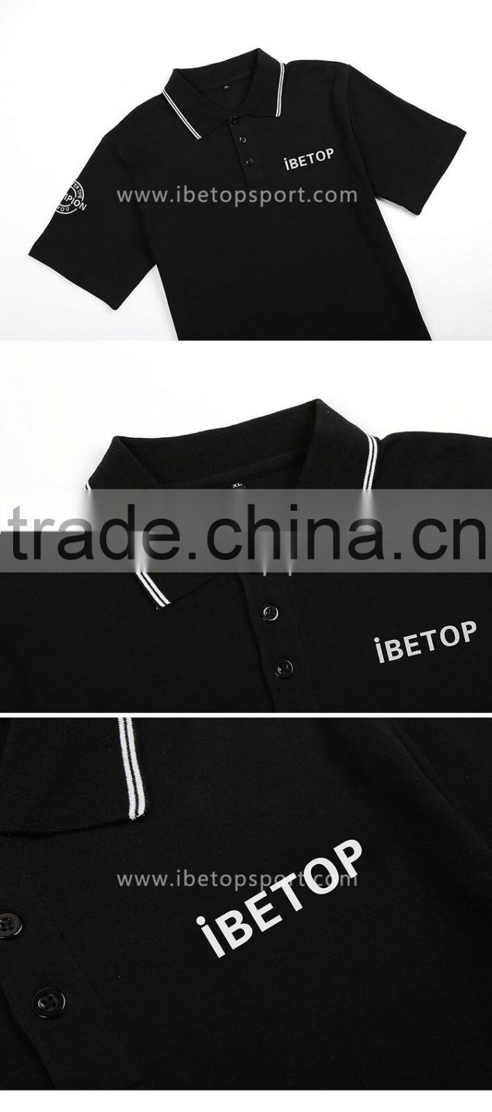 2016 Embroidery logo New Design Cheap high quality polo shirt