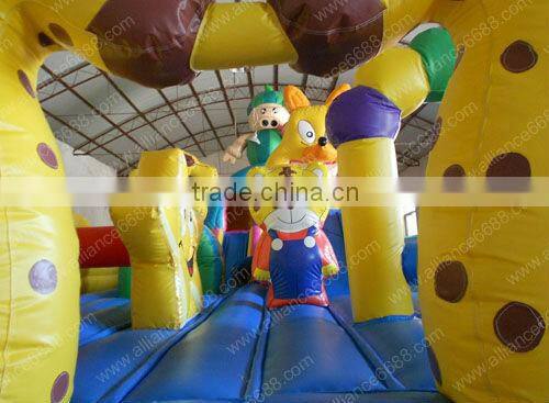 2015 new Mc Dull paradise 10x6m inflatale funcity high quality