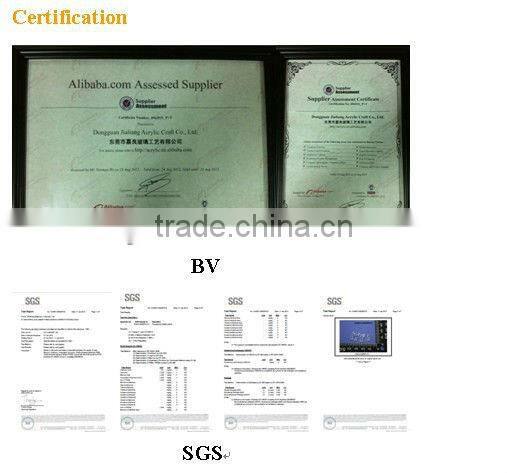 2013 clear acrylic friendly storage box