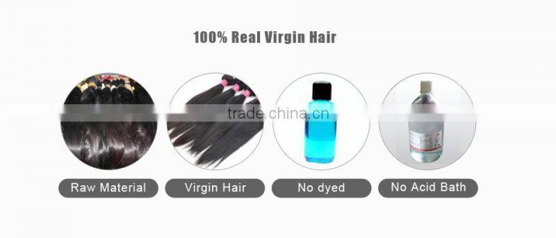 Charming glossy Wholesale 7A 100% unprocessed virgin Indian u part wig