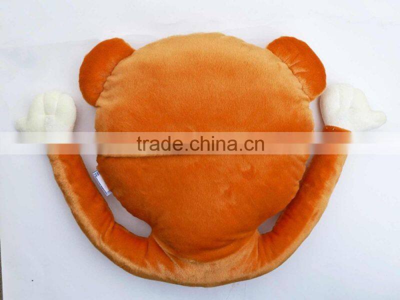 Factory Cheap Custom Plush Emoji Pillows/emoji monkey pillows/emoji plush monkey