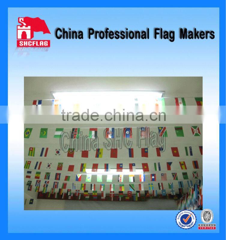Pennant string flag decorative flags on string