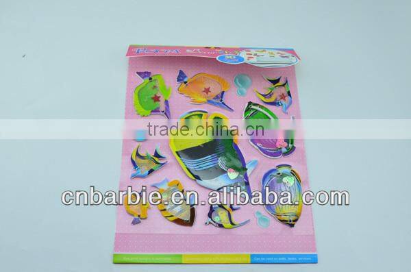 factory price Non-toxic harmless bedroom embellishment art stickers
