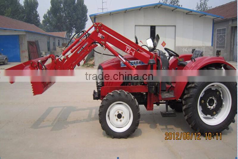 Chinese hot sale TZ-4 tractor loader tractor backhoe front loader with 4 in 1 bucket