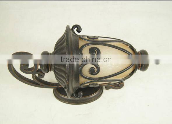 European style outdoor lighting fixtures wall lamp