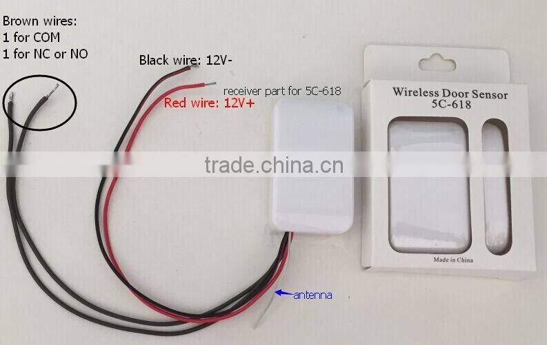 5C-618 new mini wireless magnetic contacts/wireless window contacts