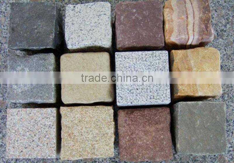 G654 Split Granite Cube Stone for Paving
