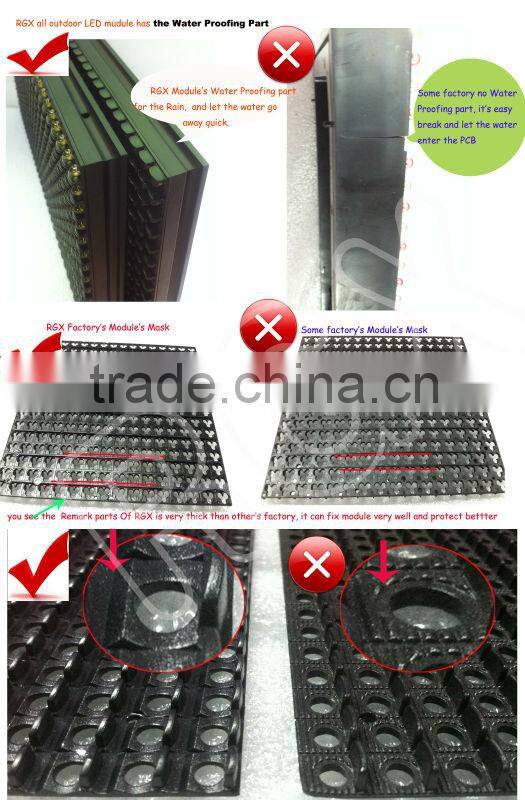 RGX P10 purple color led Moving Message