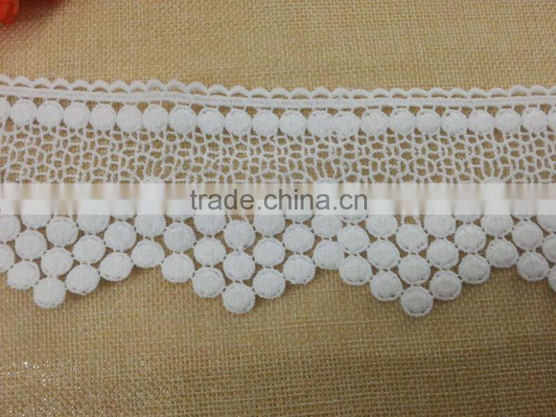 High quality embordiery cotton lace --H1555