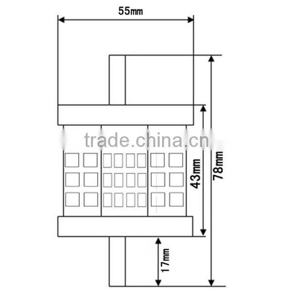 8W LED R7S Lamp with SMD2835 chip