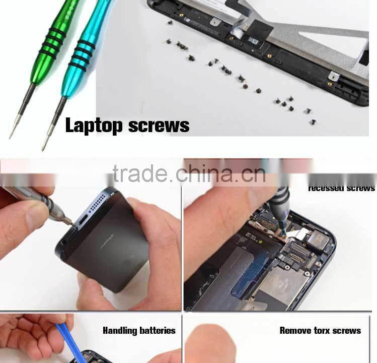 5 in 1 LAOA mobilphone cell phone repair professional tearing crossed star type slotted screwdriver screwdriver set