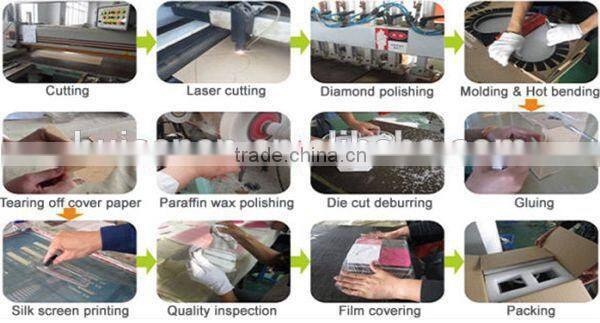 Clear Acrylic Award or Acrylic Christmas Gift