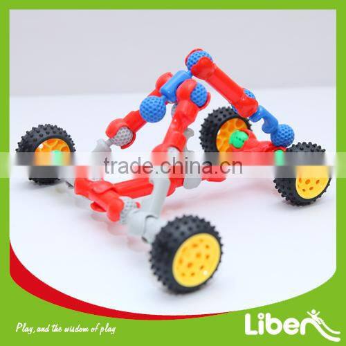 ABS Kids Plastic Block Toys for School Car Model LE.PD.008