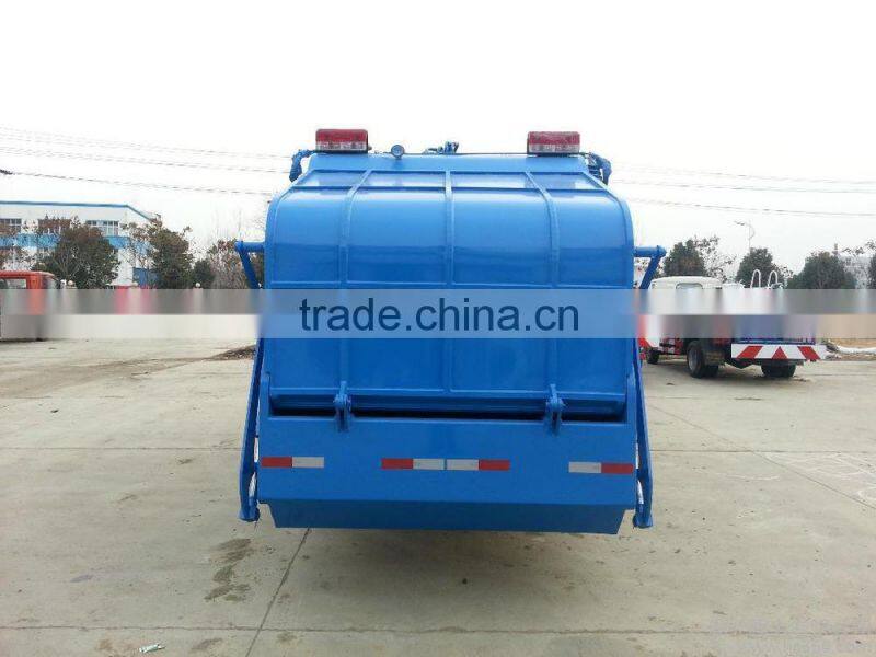 Road compression refuse collector, 4000L DFAC refuse collector truck