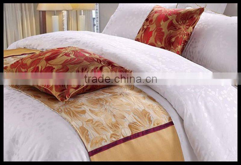 hotel luxury decorative bed throw and cushion covers
