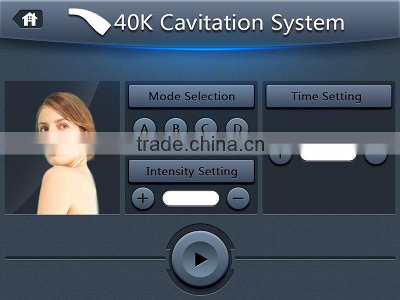 high-effective 4 in 1cavitation lipo freeze weight loss machine