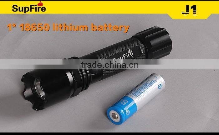Supfire J1 mini size high power direct charge led torch