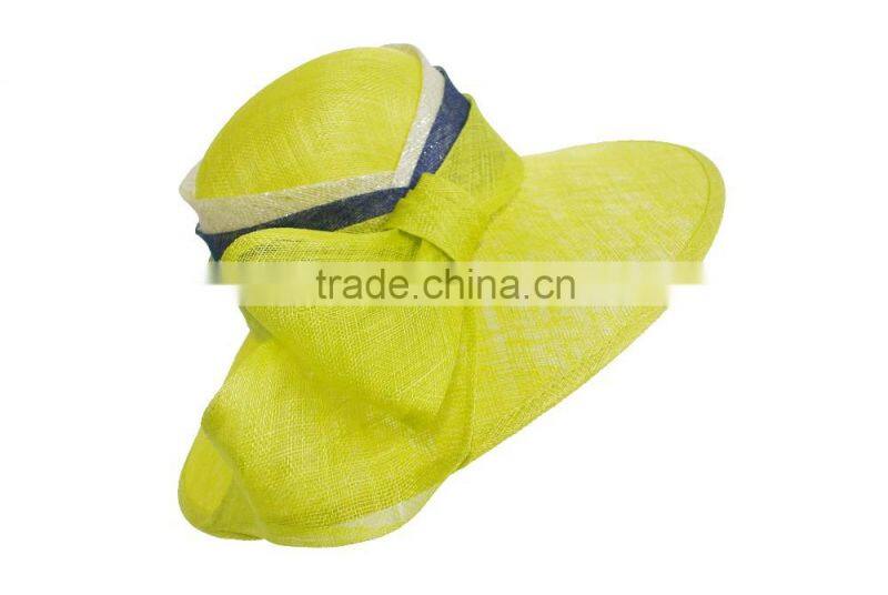 High Quality Of Sun Sinamay Visor Hat
