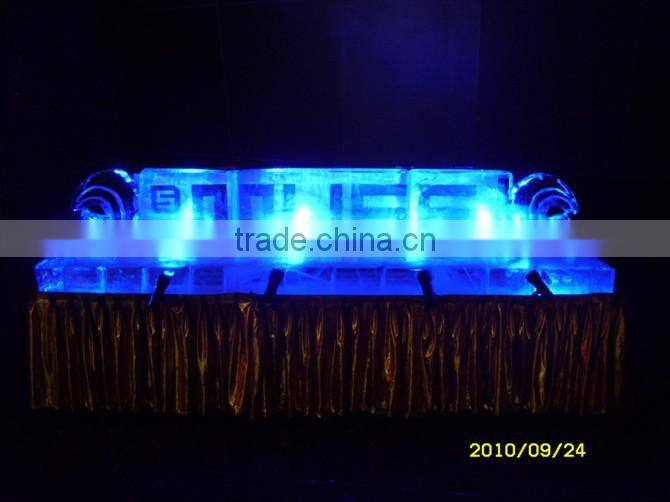 GH-IS023 clear acrylic led acrylic ice sculpture
